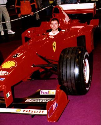 Rubens Barrichello's Ferrari